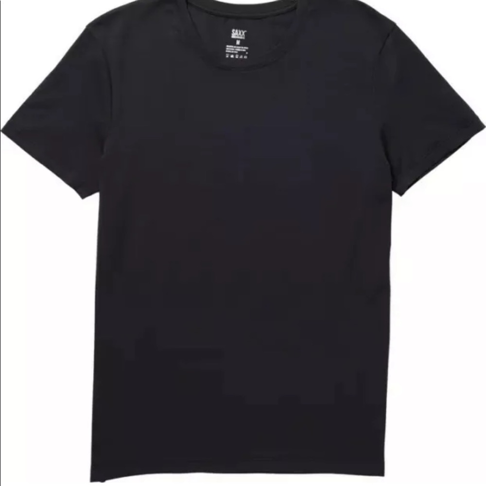 SAXX Undercover Crew Neck T-Shirt Size S Color Black NWOT